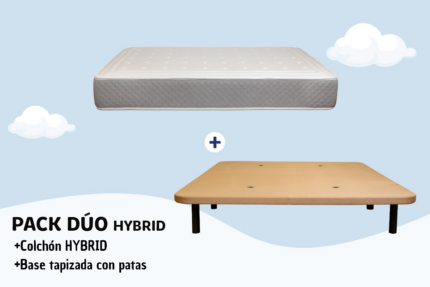 Pack DUO HYBRID BASE TAPIZADA
