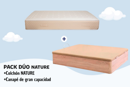 Pack DUO NATURE CANAPÉ