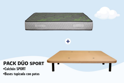 Pack DUO SPORT BASE TAPIZADA