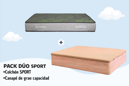 Pack DUO SPORT CANAPÉ